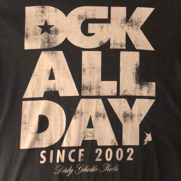 DGK black shirt M - Picture 2 of 5